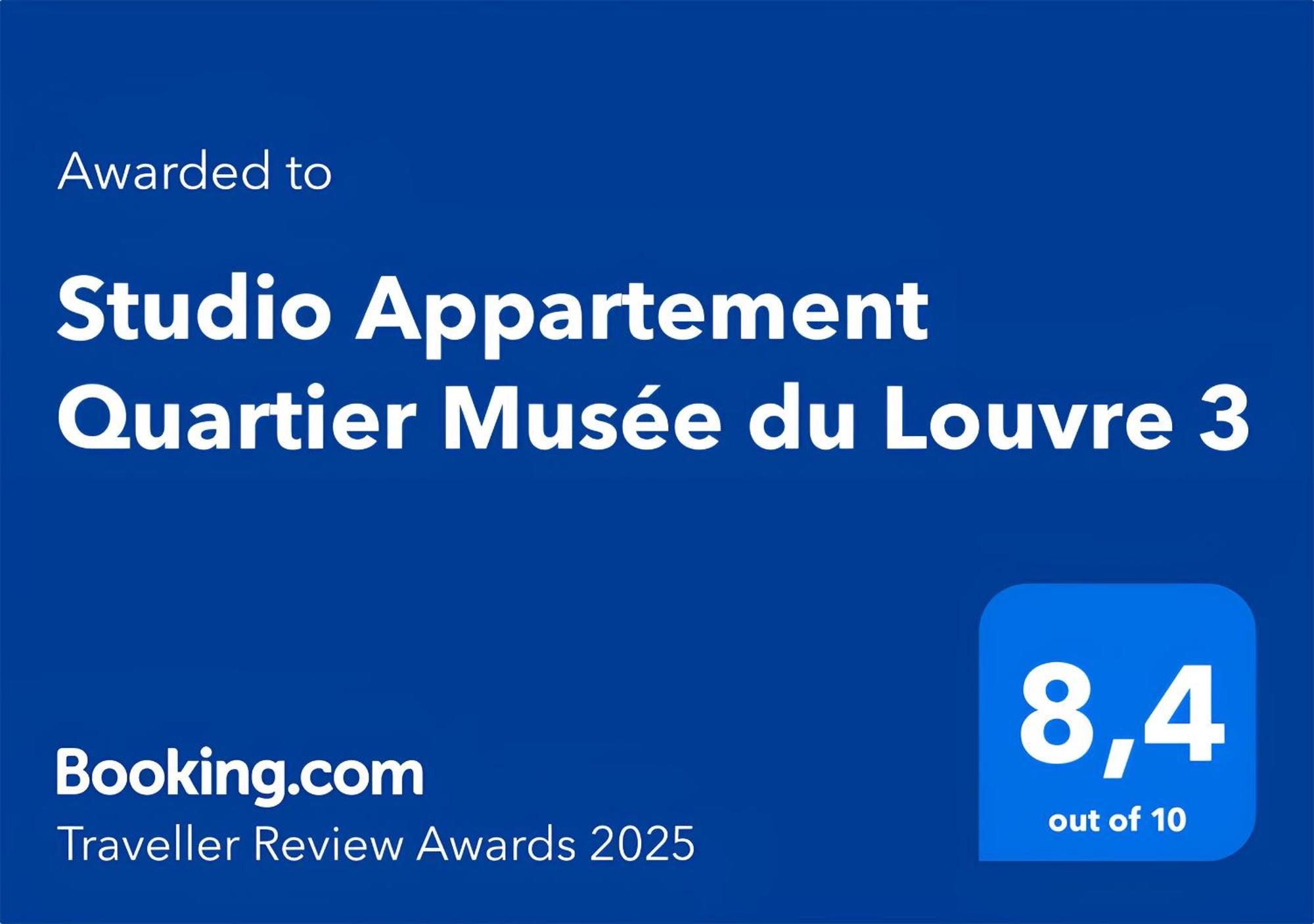 Studio Appartement Quartier Musee Du Louvre 3 Free Netflix París Exterior foto