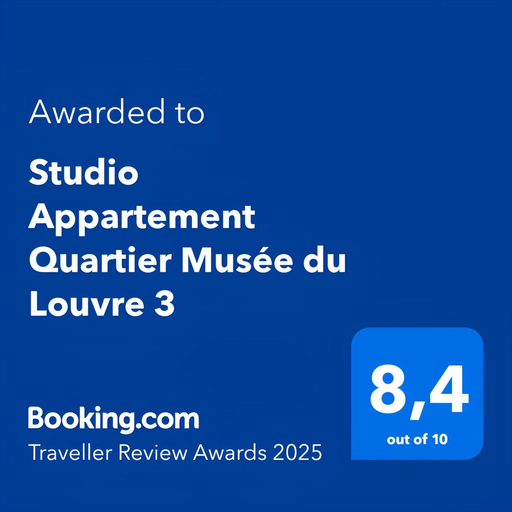 Studio Appartement Quartier Musee Du Louvre 3 Free Netflix París Exterior foto